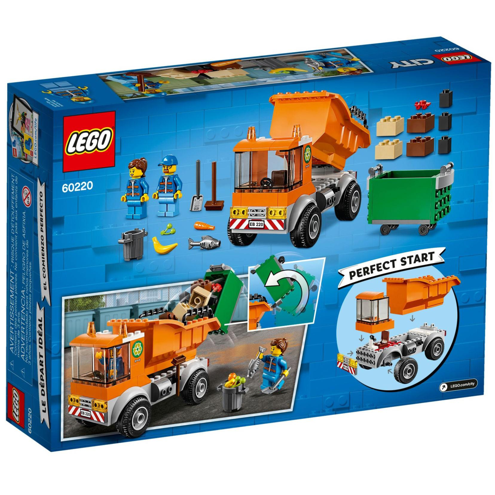 Конструктор LEGO Сміттєвоз (60220) зображення 6