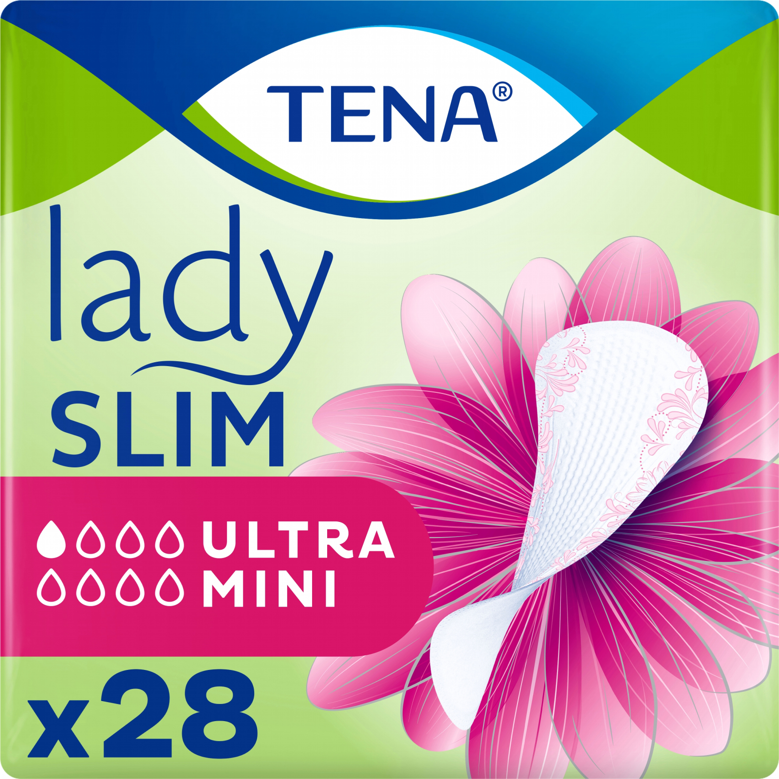 Урологічні прокладки Tena Lady Slim Ultra Mini 14 шт. (7322540013658/7322541115832)