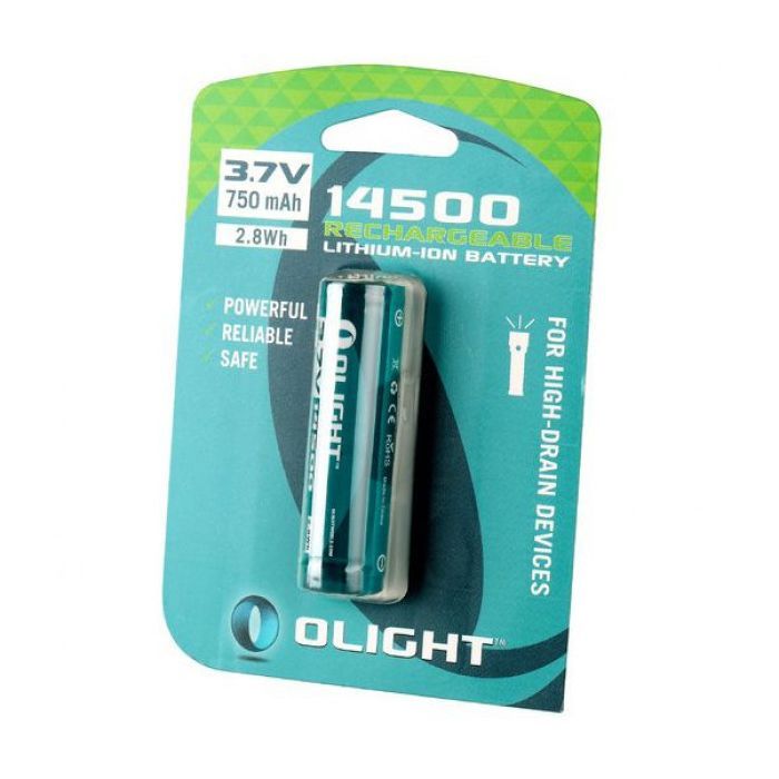 Аккумулятор Olight 14500 3,7V 750mAh (14500) изображение 3