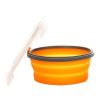 Пищевой контейнер Tramp складной с крышкой-защелкой 550ml (TRC-088-orange) изображение 3