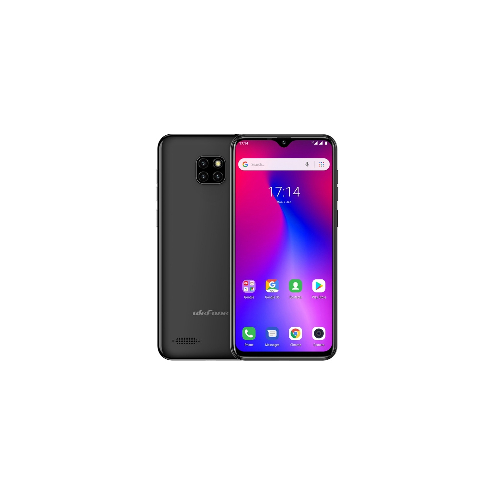 Мобільний телефон Ulefone S11 1/16Gb Black (6937748733010) зображення 7