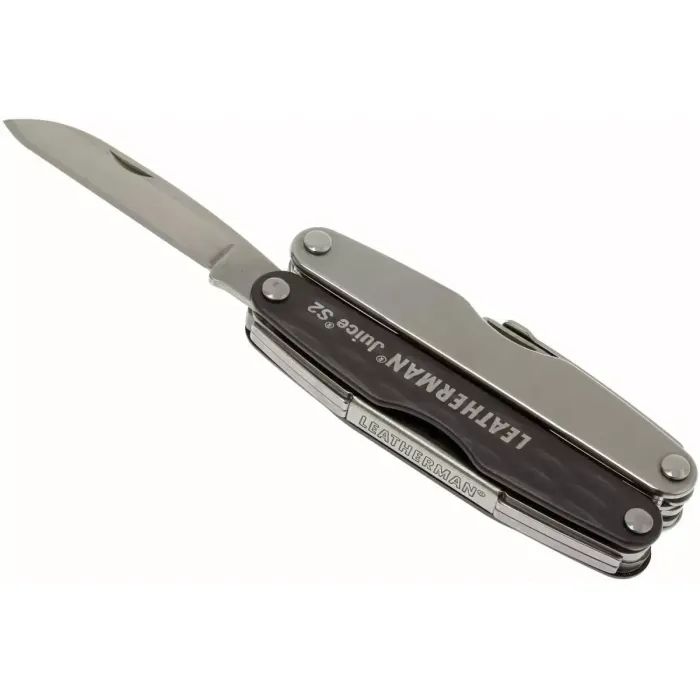 Мультитул Leatherman Juice S2- GRANITE GRAY, кожаный чехол, карт. коробка (831944) изображение 11