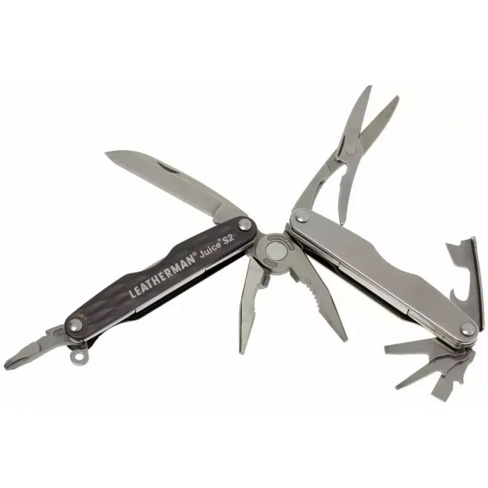 Мультитул Leatherman Juice S2- GRANITE GRAY, кожаный чехол, карт. коробка (831944) изображение 5