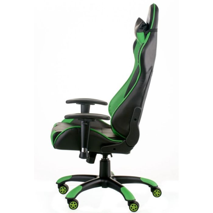 Крісло ігрове Special4You ExtremeRace black/green (E5623) зображення 2