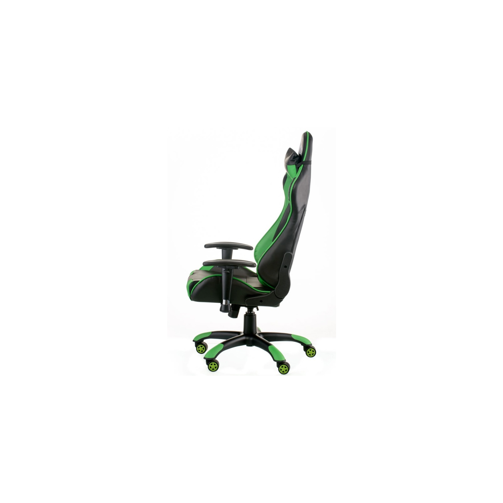 Крісло ігрове Special4You ExtremeRace black/green (000003630) зображення 2