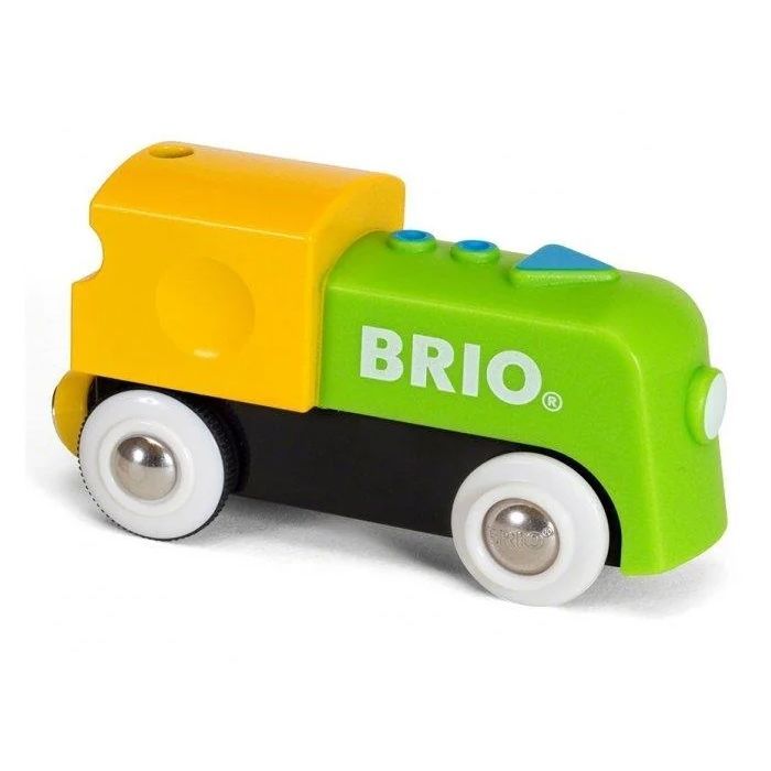 Железная дорога Brio My First Railway Паровозик на батарейках (33705) изображение 2