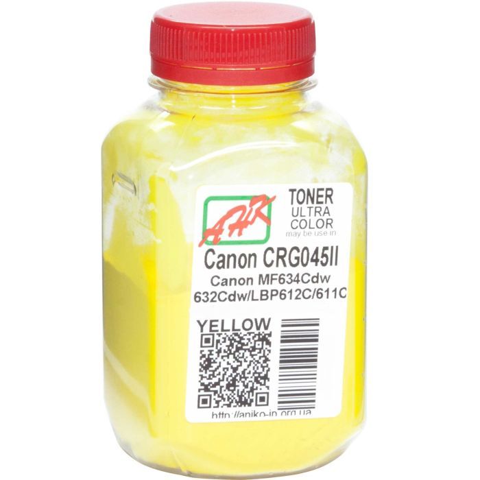 Тонер Canon MF610/630 40г Black +chip AHK (3203124)