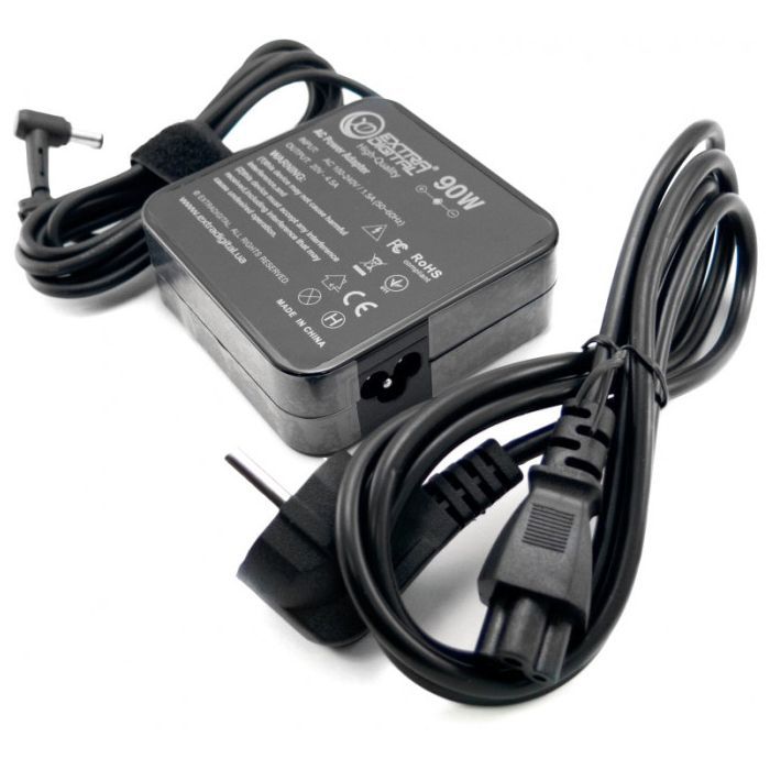 Блок питания к ноутбуку Extradigital Lenovo 20V, 4.5A, 90W (5.5x2.5) High Quality (PSL3866)