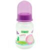 Бутылочка для кормления Baby Team с силиконовой соской, 125 мл (1111_фиолетовый)