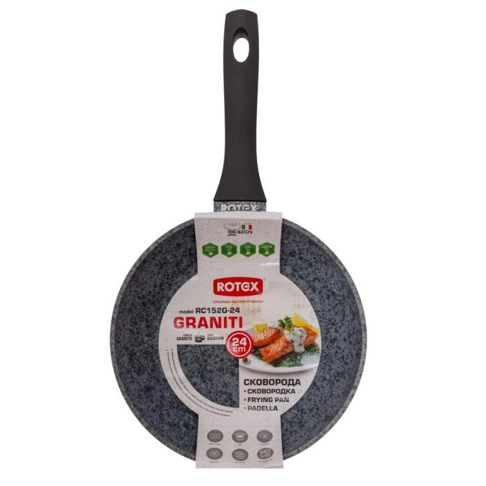 Сковорода Rotex Graniti 24 см (RC152G-24) зображення 4