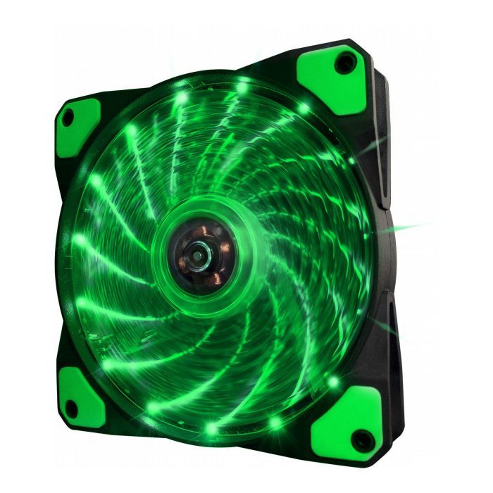 Кулер до корпусу Frime Iris LED Fan 15LED Green (FLF-HB120G15)