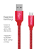 Дата кабель USB 2.0 AM to Micro 5P 2.0m red ColorWay (CW-CBUM009-RD) изображение 3
