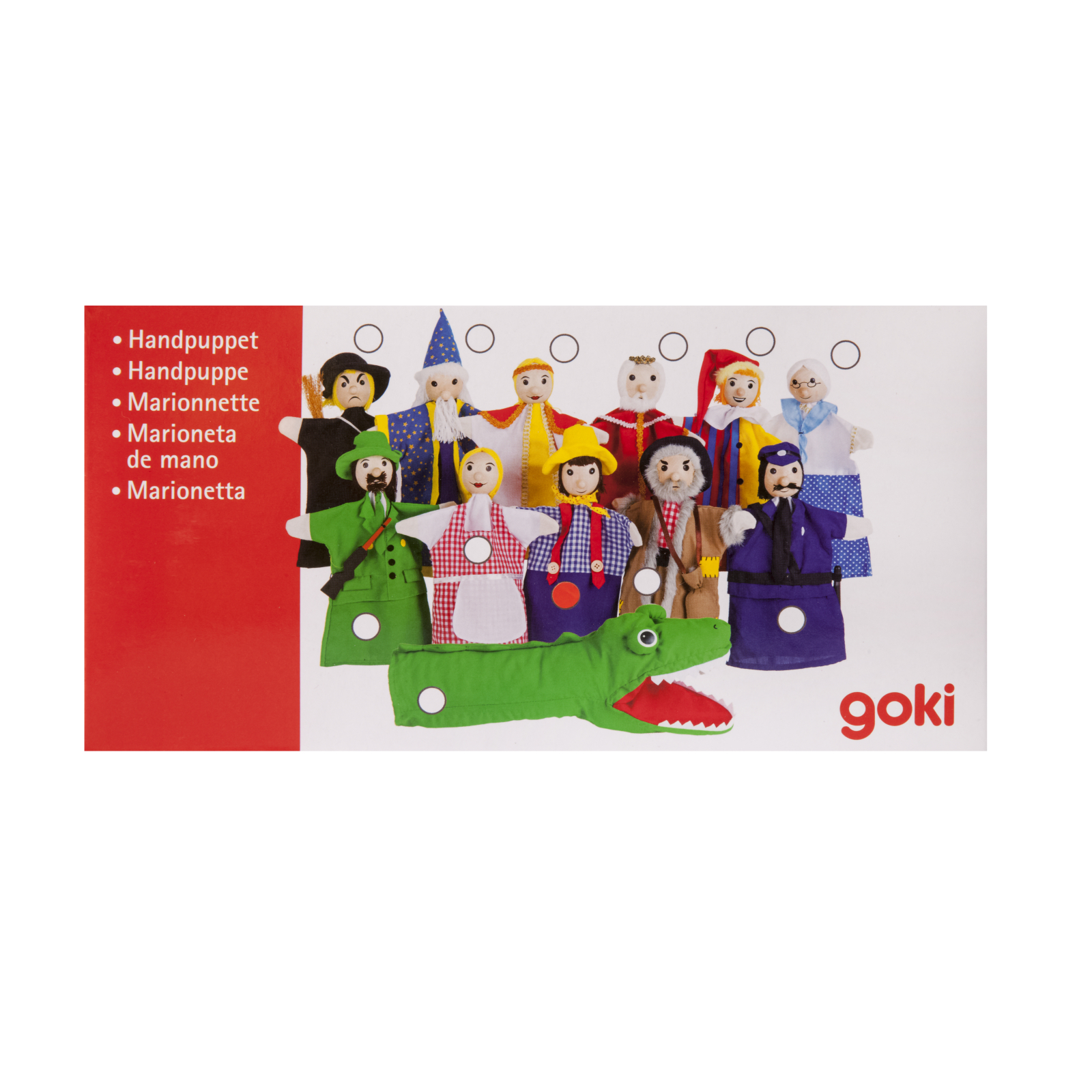 Ігровий набір Goki Лялька-рукавичка Сеппл (51998G) зображення 4