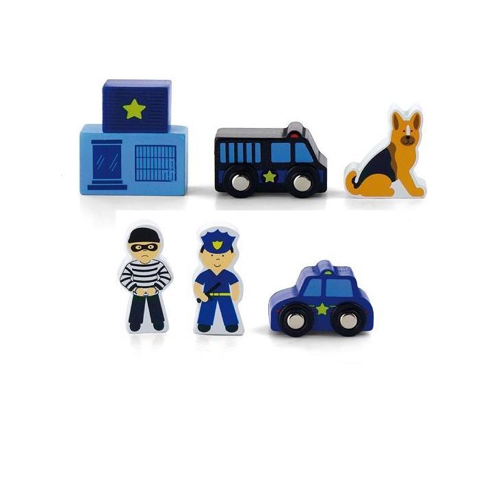 Залізниця Viga Toys Доп. набір до ж / д "Поліцейська дільниця" (50814)