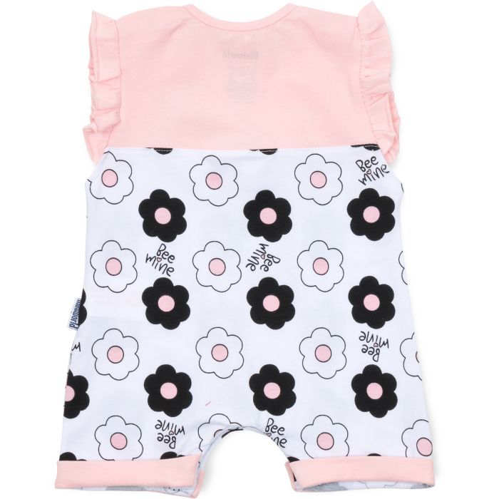 Боди детское Miniworld с цветочками (14940-56G-pink) изображение 2