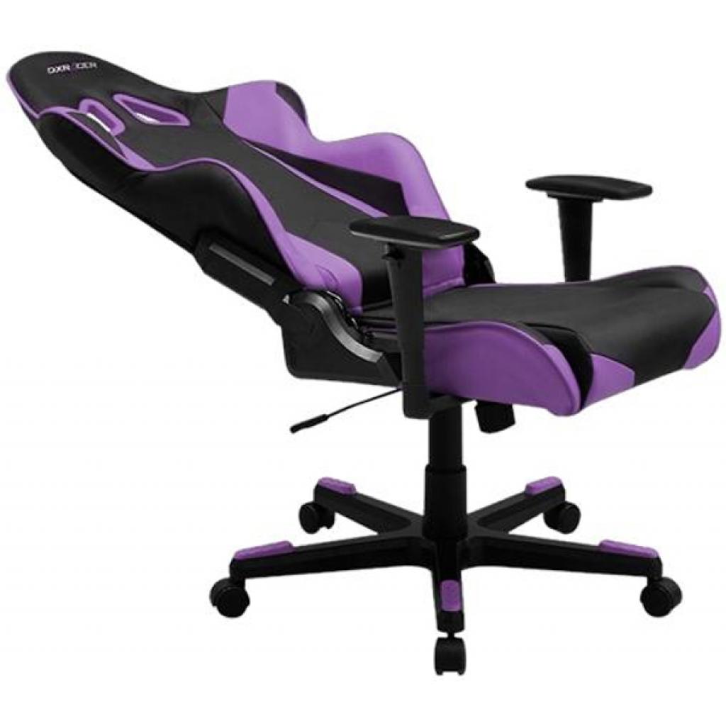 Крісло ігрове DXRacer Racing OH/RE0/NV Black/Violet (63368) зображення 3