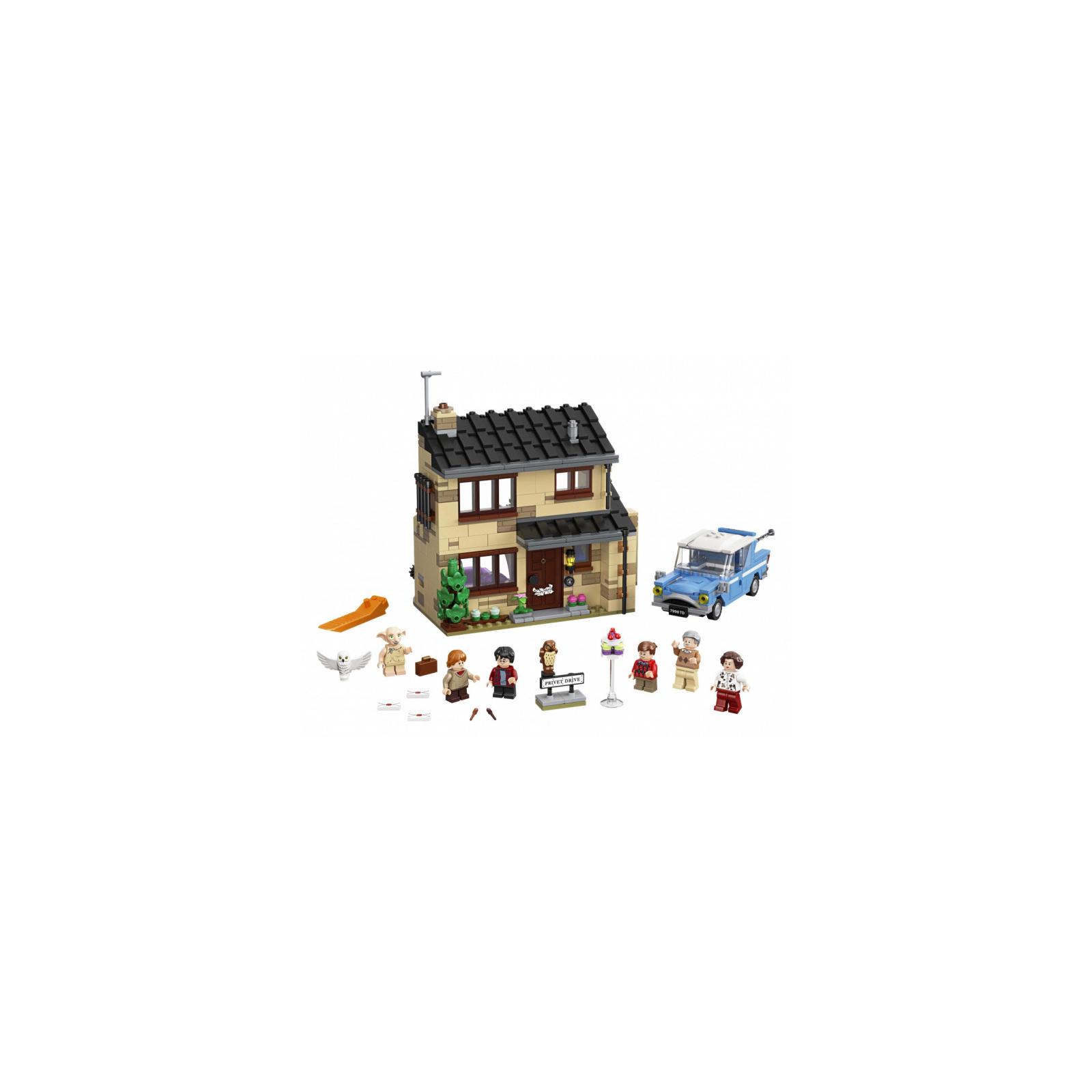 Конструктор LEGO Harry Potter Тисова вулиця, дом 4,797 деталей (75968) зображення 3