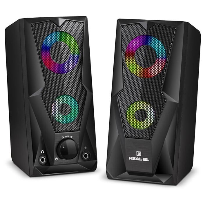 Акустична система REAL-EL S-111 USB Black зображення 6