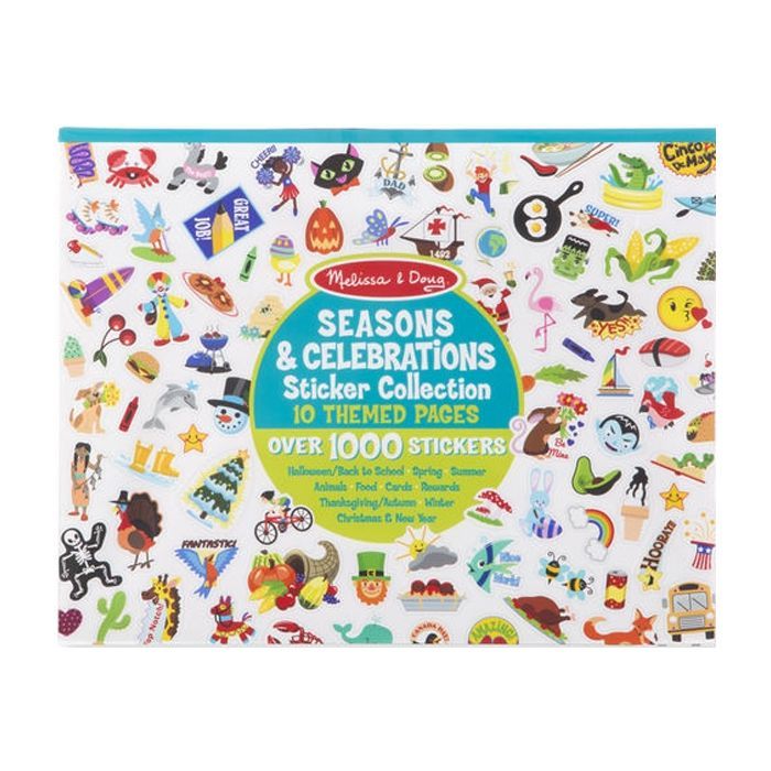 Набор для творчества Melissa&Doug Набор наклеек Сезоны и праздники (MD4215)