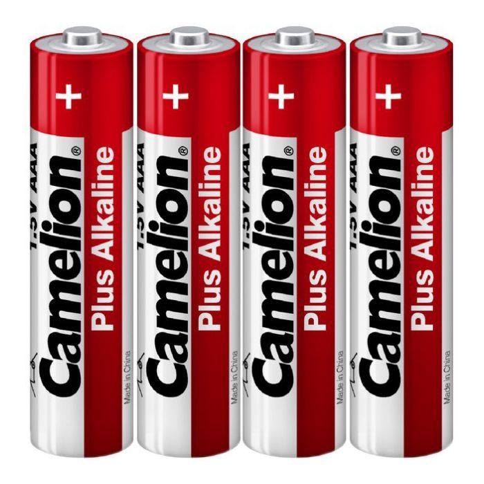 Батарейка Camelion AAA LR03 Plus Alkaline (Shrink) * 4 (LR03-SP4)
