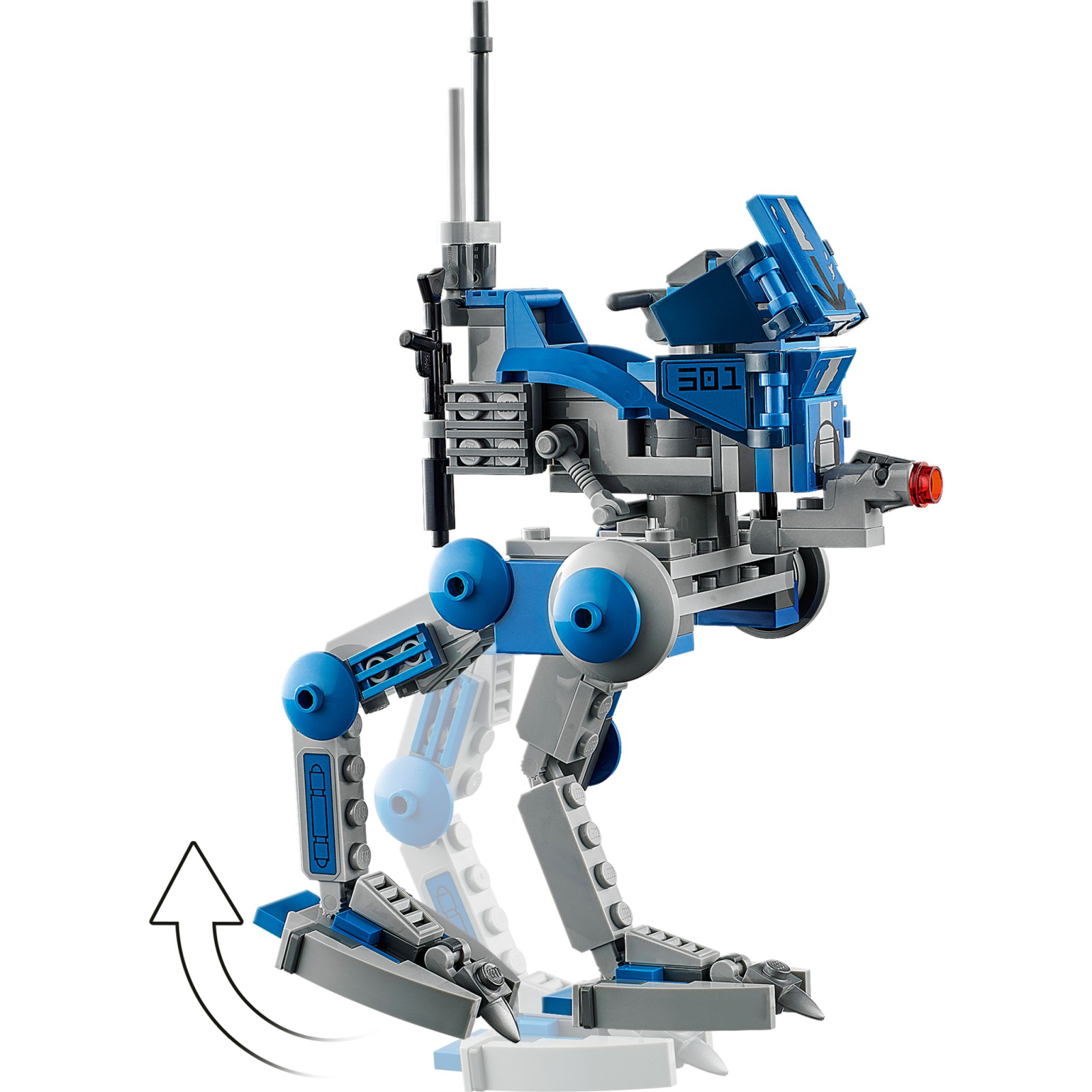 Конструктор LEGO Star Wars Клоны-пехотинцы 501-го легиона 285 деталей (75280) изображение 6