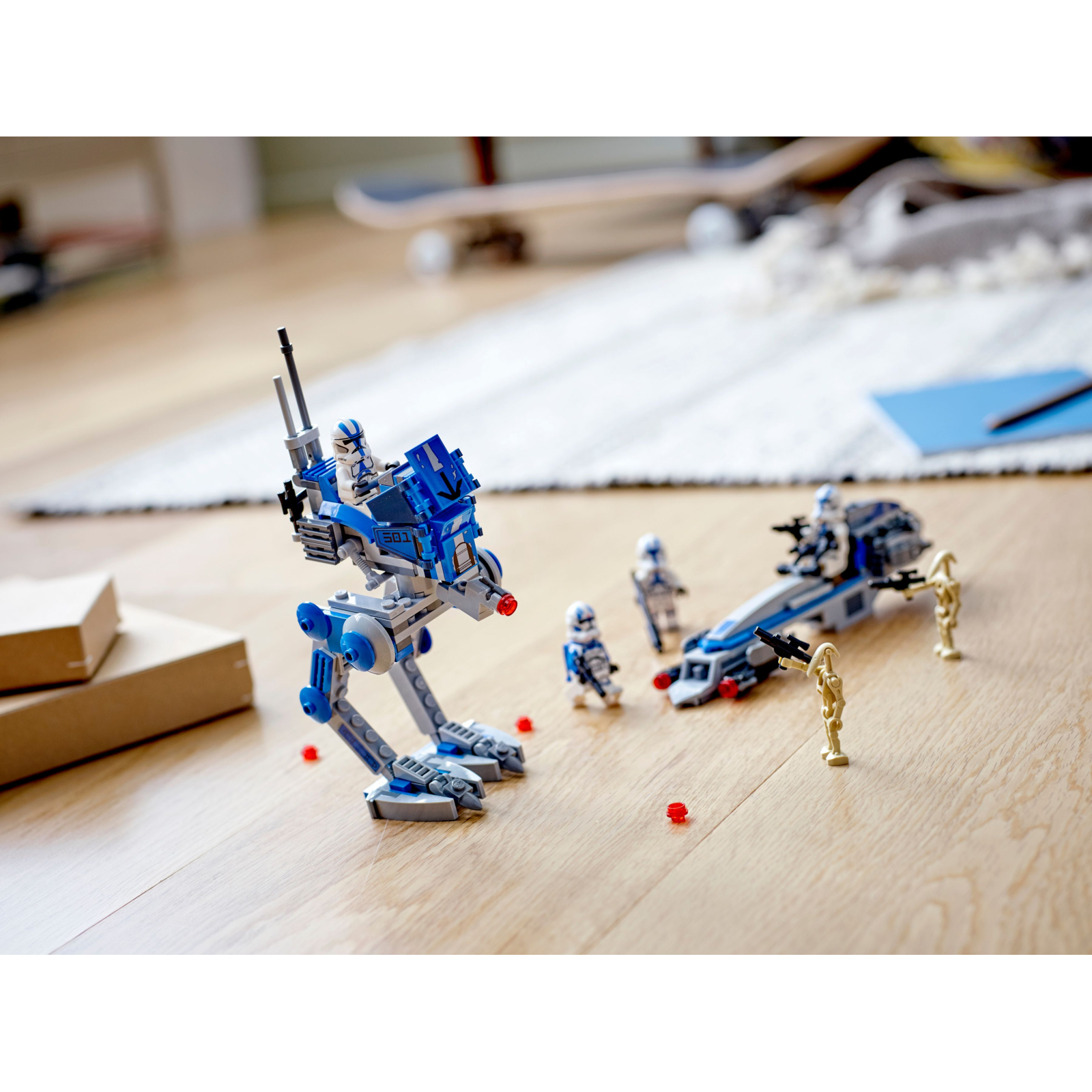Конструктор LEGO Star Wars Клоны-пехотинцы 501-го легиона 285 деталей (75280) изображение 7