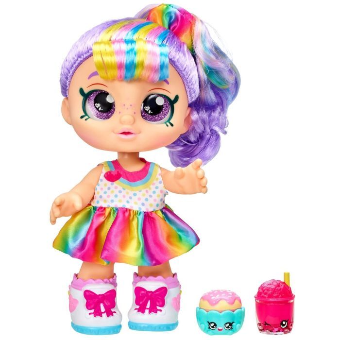 Кукла Kindi Kids Рэйнбоу Кейт SNACK TIME FRIENDS (50023)