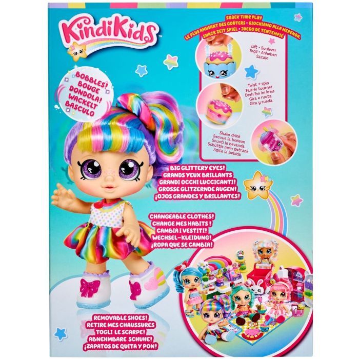 Кукла Kindi Kids Рэйнбоу Кейт SNACK TIME FRIENDS (50023) изображение 4