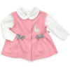 Набір дитячого одягу Tongs з бантиками (2624-74G-pink) зображення 2