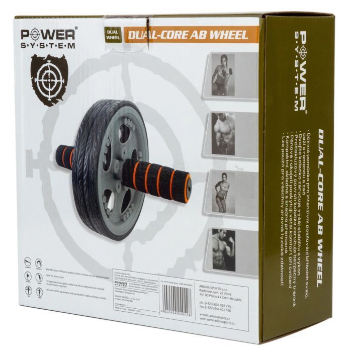 Ролик для преса Power System PS-4042 Grey-Black (PS-4042_Grey-Black) зображення 4