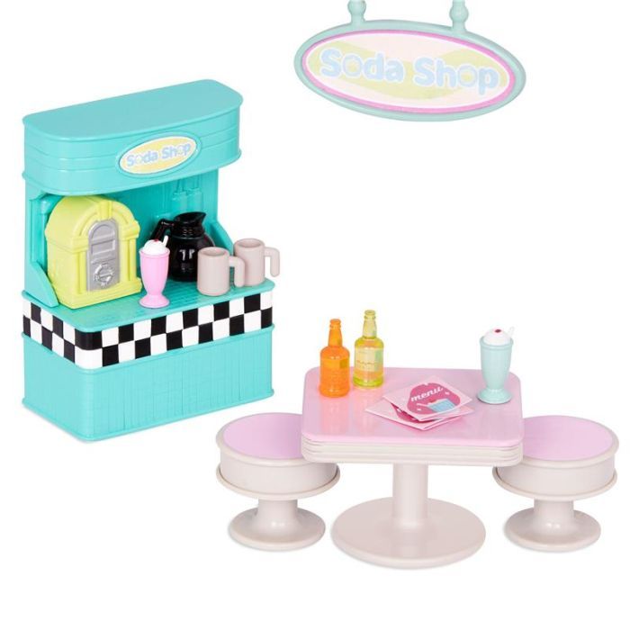 Игровой набор Li'l Woodzeez Аксессуары для кафе (WZ6592Z)