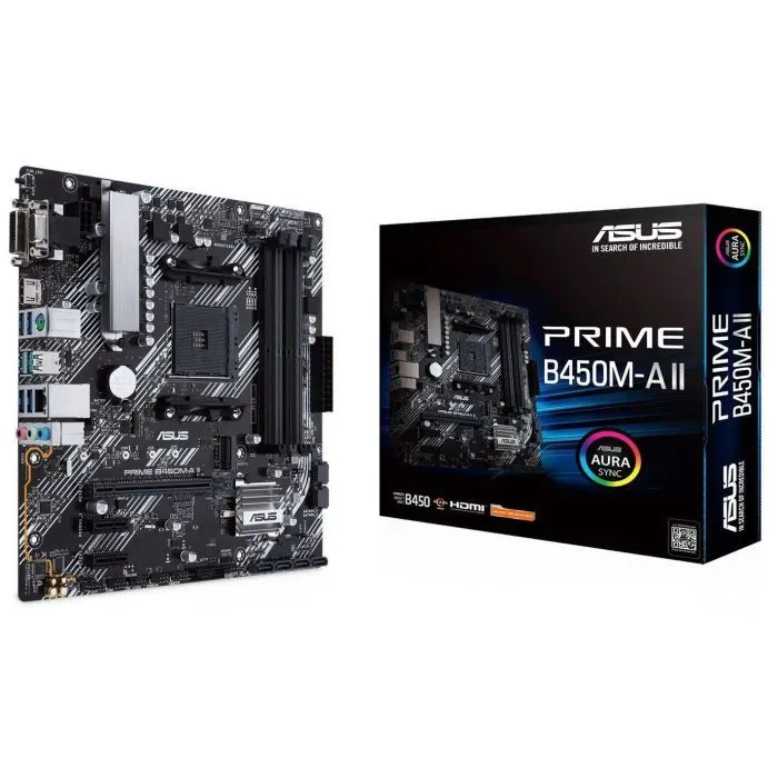 Материнская плата ASUS PRIME B450M-A II изображение 2