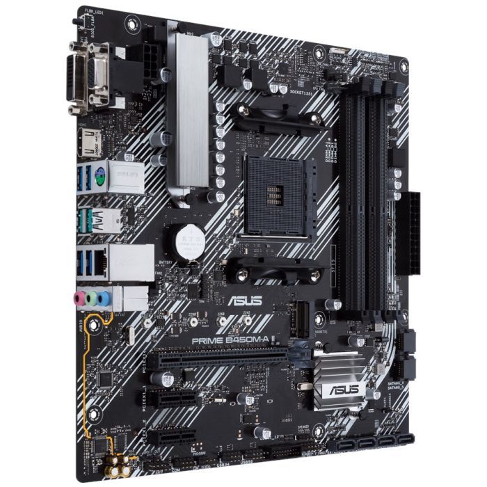 Материнська плата ASUS PRIME B450M-A II зображення 3