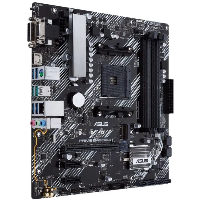Материнская плата ASUS PRIME B450M-A II изображение 3