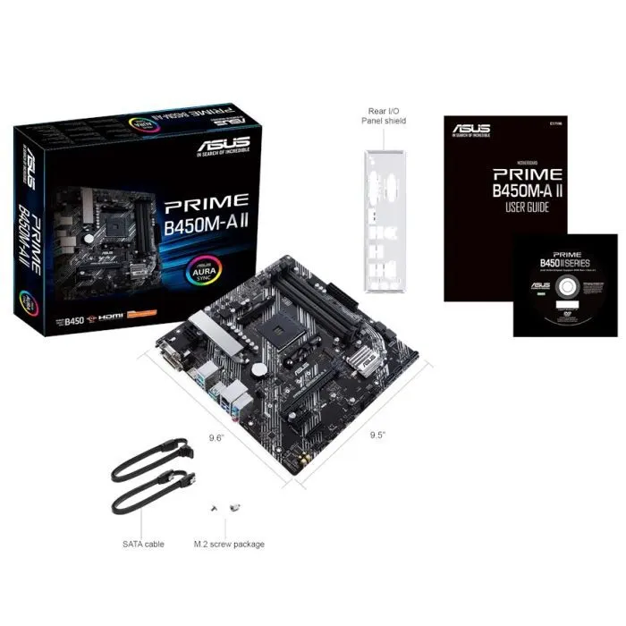 Материнская плата ASUS PRIME B450M-A II изображение 8