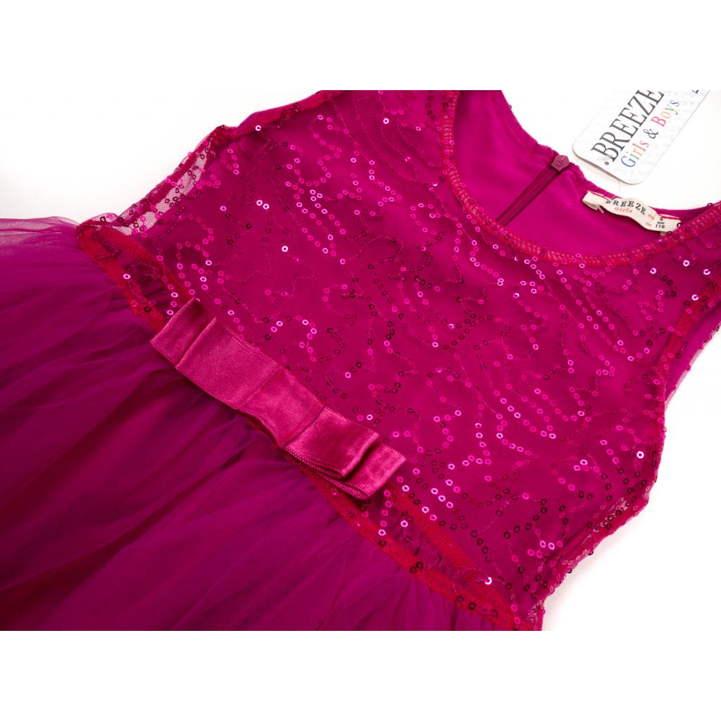 Платье Breeze с фатиновой юбкой (14502-110G-fucsia) изображение 4