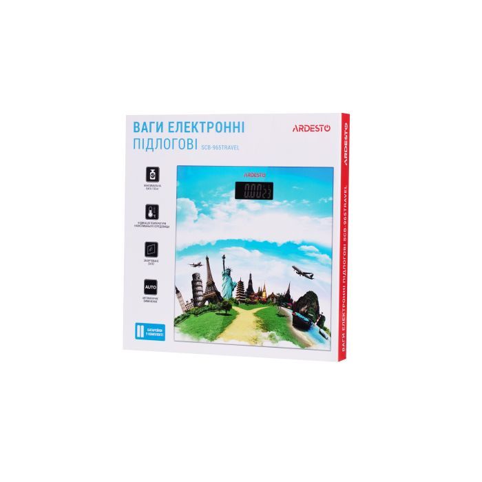 Весы напольные Ardesto SCB-965TRAVEL изображение 7