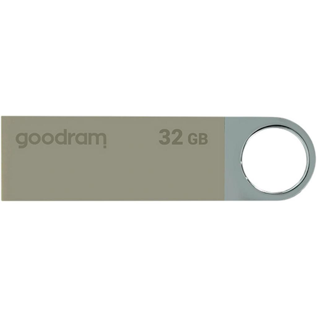 USB флеш накопичувач Goodram 32GB UUN2 Valentine Silver USB 2.0 (UUN2-0320S0R11-V)