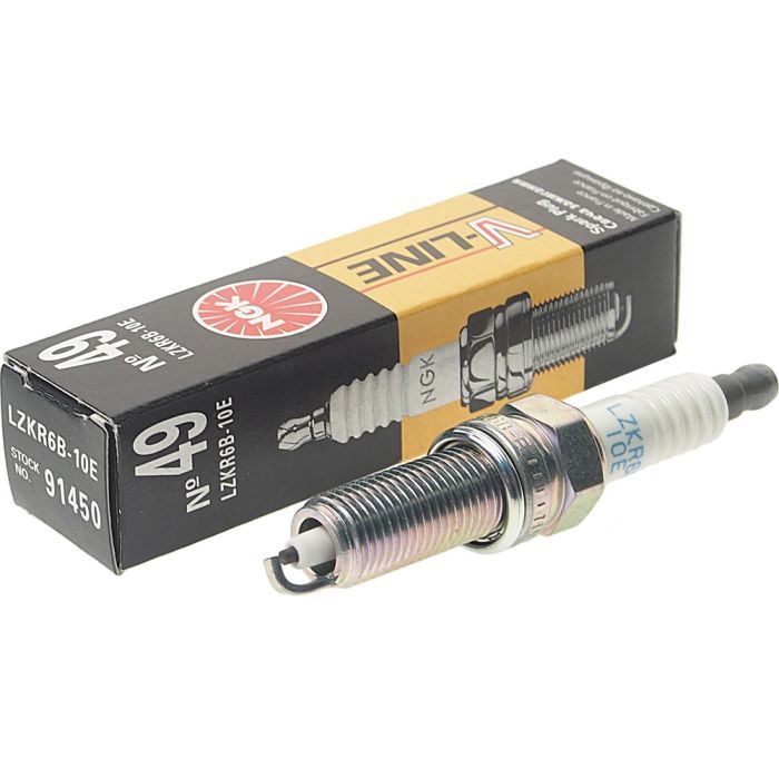 Свеча зажигания NGK 91450 LZKR6B-10E изображение 2