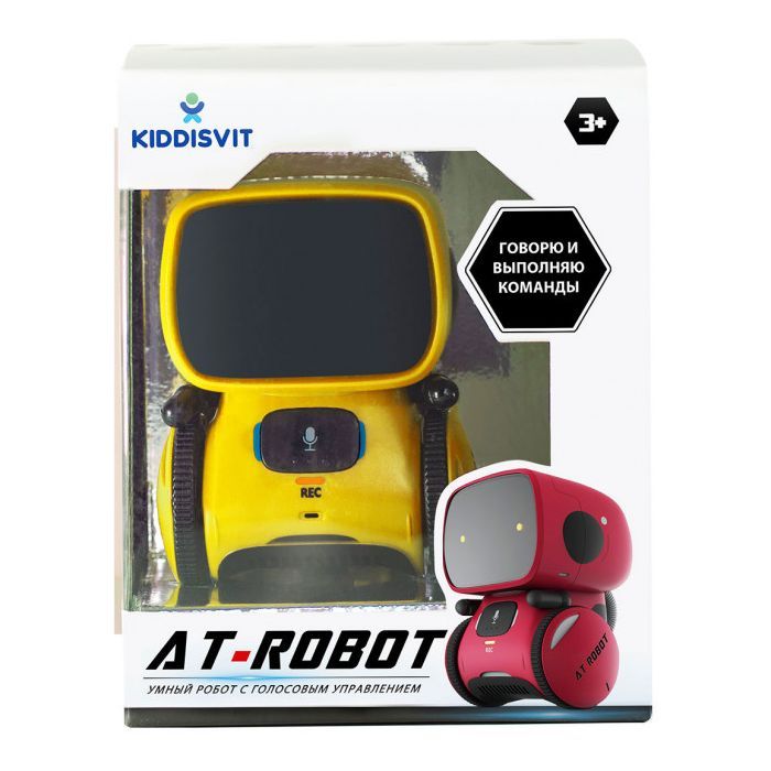 Интерактивная игрушка AT-Robot робот с голосовым управлением зеленый, укр (AT001-02-UKR) изображение 2