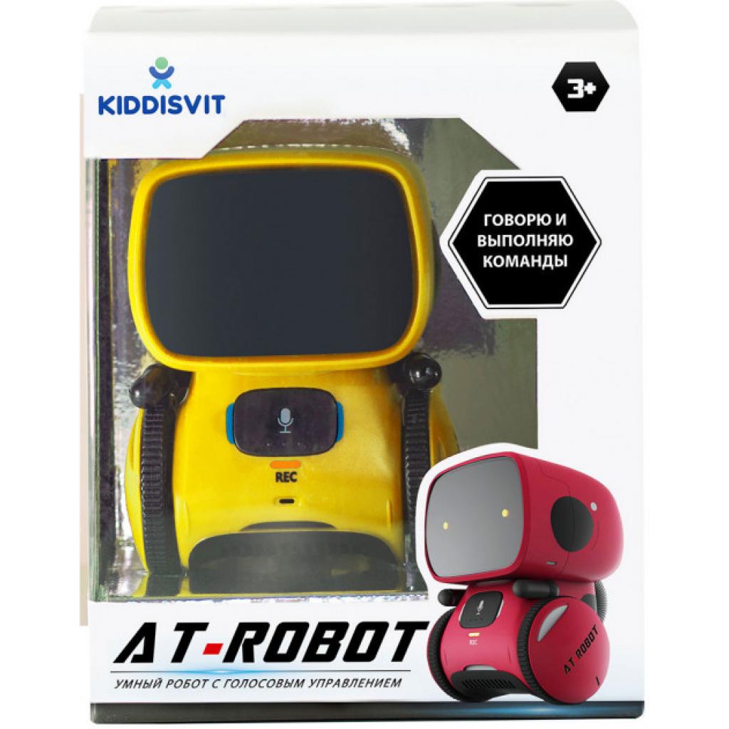 Интерактивная игрушка AT-Robot робот с голосовым управлением желтый,укр (AT001-03-UKR) изображение 2