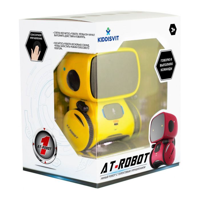Интерактивная игрушка AT-Robot робот с голосовым управлением зеленый, укр (AT001-02-UKR) изображение 3
