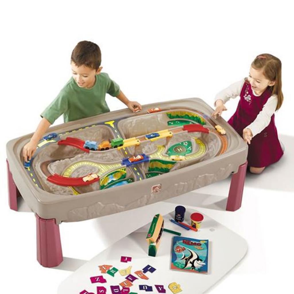 Дитячий стіл Step2 для ігор "DELUXE CANYON ROAD TRAIN & TRACK" (51560) зображення 3