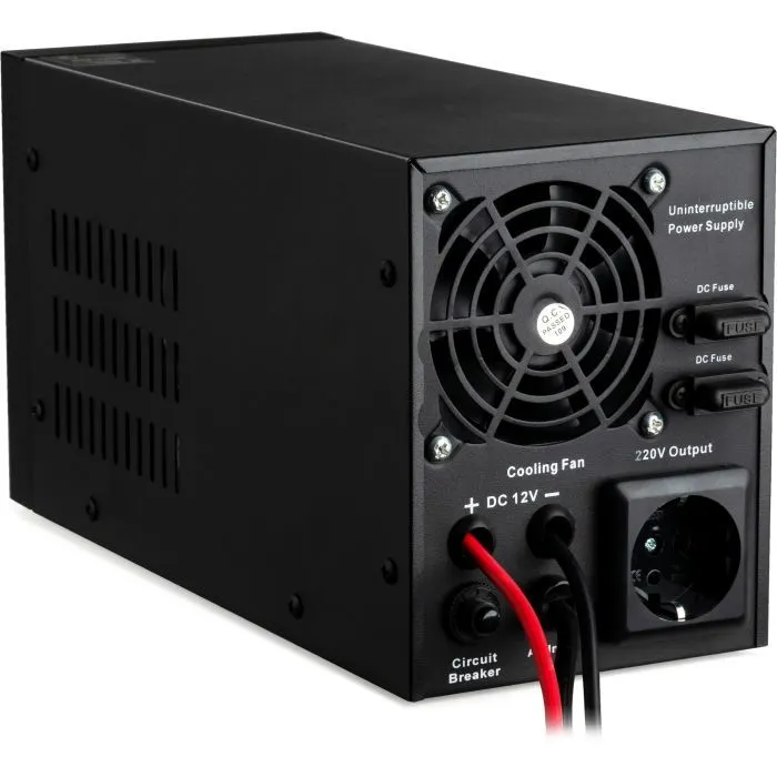 Пристрій безперебійного живлення Vinga QDPS-600 600VA LCD (QDPS-600) зображення 4