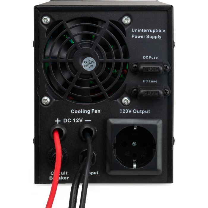 Пристрій безперебійного живлення Vinga QDPS-600 600VA LCD (QDPS-600) зображення 6