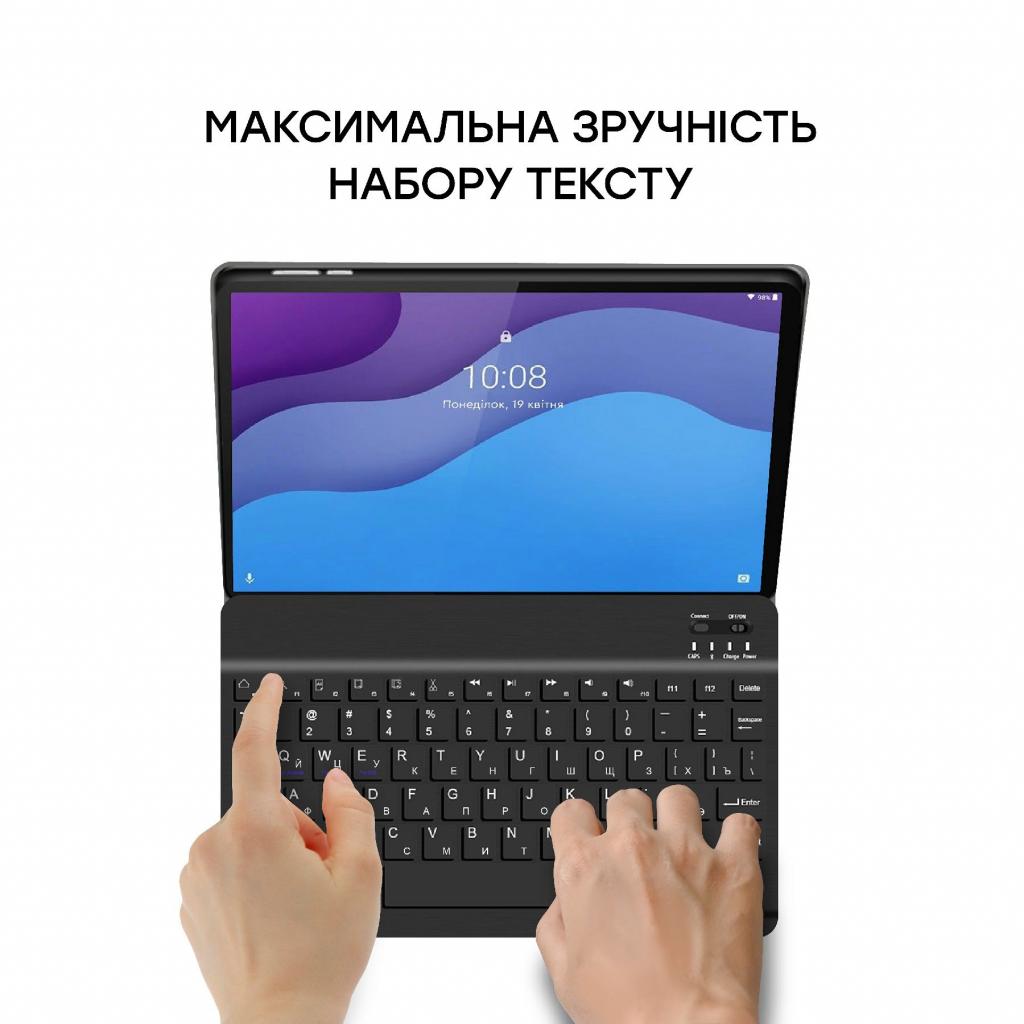 Чехол для планшета AirOn Premium Lenovo Tab M10 HD (2nd Gen) TB-X306F Bluetooth keybo (4822352781053) изображение 7