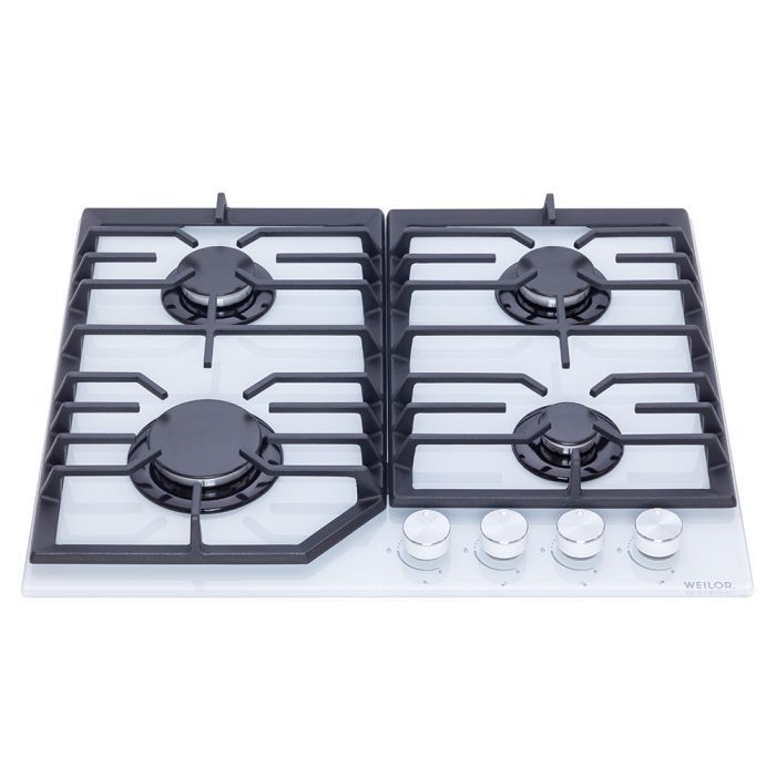 Варочна поверхня Weilor GG 624 WH зображення 2