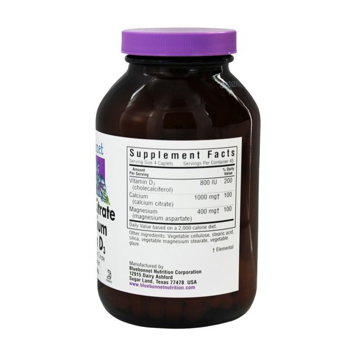 Витаминно-минеральный комплекс Bluebonnet Nutrition Цитрат Кальция, Магний + Витамин D3, 90 капсул (BLB0715) изображение 2