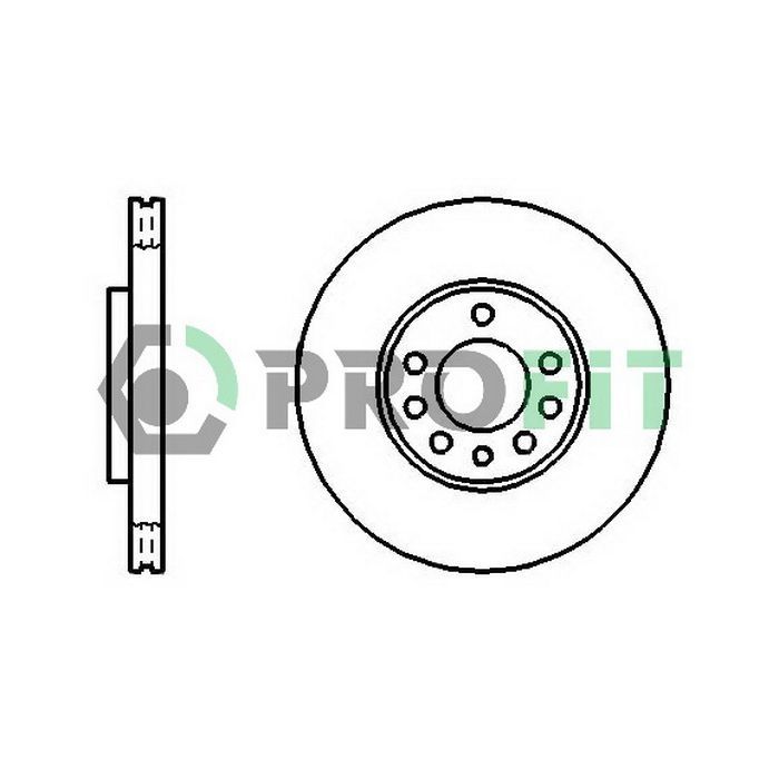 Тормозной диск Profit 5010-1191