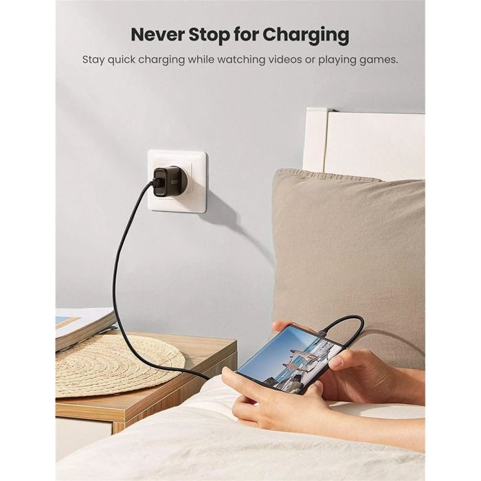 Зарядное устройство UGREEN CD122 18W USB QC 3.0 Charger (White) (10133) изображение 4